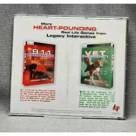 Vintage PC Games Lot of 5 Fury 3, D!Zone, Trophy Bass 2, Emergency Room Code Red - Picture 3 of 11